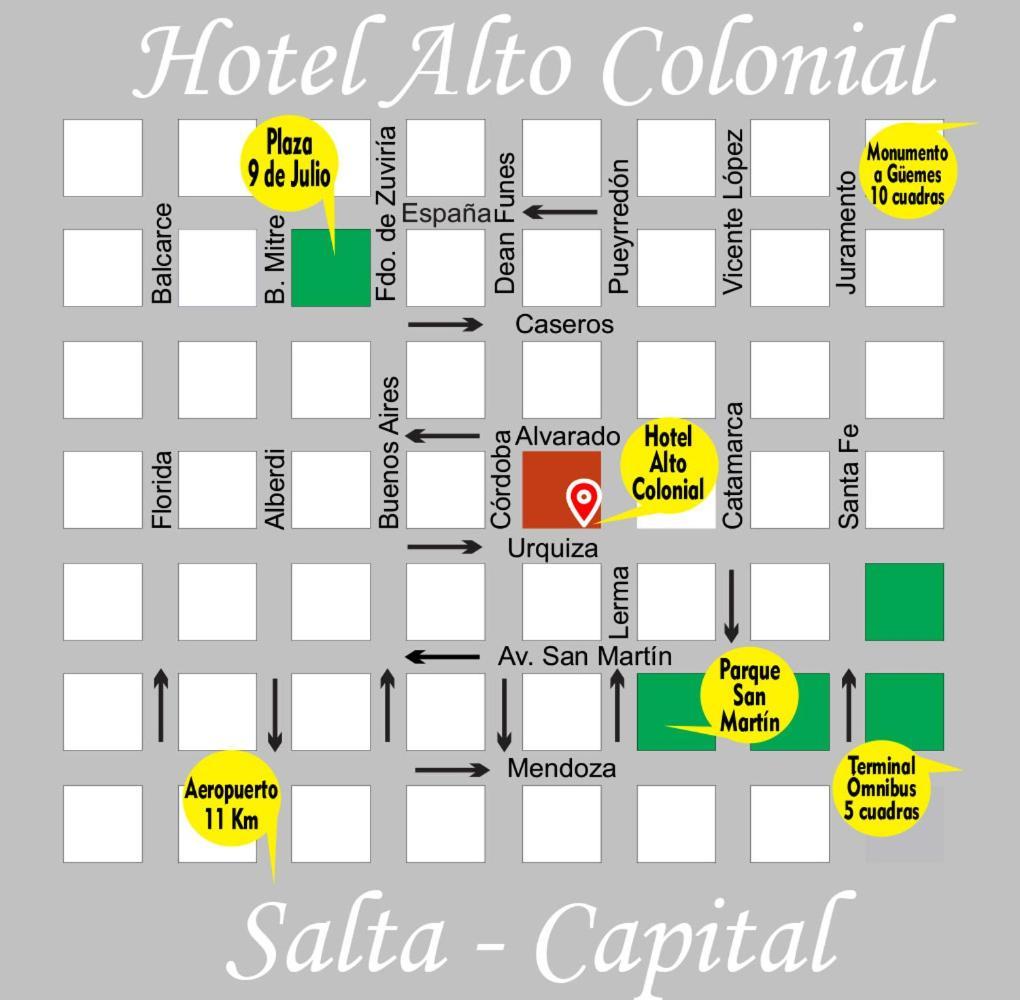 Alto Colonial Hotel Salta Exterior photo